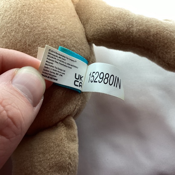 Manhattan Toy Wee Baby Stella Plush Stuffed Baby Doll Tan Brown Skin Tone 2014 - Picture 9 of 11